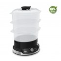 Tefal Ultracompact VC2048 steam cooker 3 basket(s) Freestanding 800 W Black
