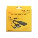 DeLOCK 0.25m VGA+USB2.0-A/HDMI 0,25 m VGA (D-Sub) + USB musta DeLOCK 0.25m VGA+USB2.0-A/HDMI 0,25 m VGA (D-Sub) + USB musta