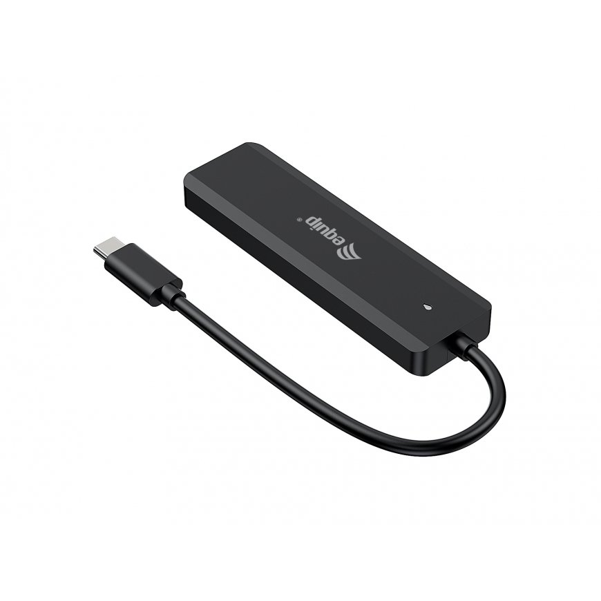 Equip 128966 keskitin USB 3.2 Gen 2 (3.1 Gen 2) Type-C 10000 Mbit/s musta – 2