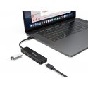 Equip 128966 interfeisa centrmezgls USB 3.2 Gen 2 (3.1 Gen 2) Type-C 10000 Mbit/s Melns Equip 128966 interfeisa centrmezgls USB 3.2 Gen 2 (3.1 Gen 2) Type-C 10000 Mbit/s Melns