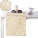 AmeliaHome Tablecloth CHRISTMASSTORY HMD GOLD, 40x140