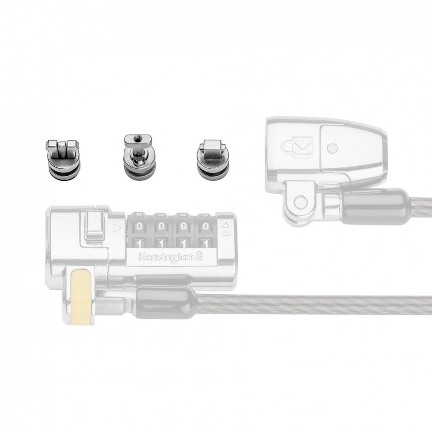 Kensington K68001WW Kabelių užrakto priedas „Anchor“ Nerūdijančiojo plieno 3 vnt