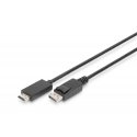 Digitus AK-340303-030-S videokaabliadapter 3 m HDMI tüüp A (Standard) DisplayPort Must Digitus AK-340303-030-S videokaabliadapter 3 m HDMI tüüp A (Standard) DisplayPort Must