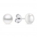 Brilio Silver Brilio Silver Charming silver stud earrings with real pearls EA585/6/7/8W Brilio Silver Brilio Silver Charming silver stud earrings with real pearls EA585/6/7/8W