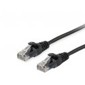 Equip Cat.6 U/UTP Patch Cable, 1.0m, Black Equip Cat.6 U/UTP Patch Cable, 1.0m, Black