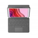 Logitech 920-009629 mobiililaitteiden näppäimistö QWERTY Englanti (UK) Smart Connector Grafiitti Logitech 920-009629 mobiililaitteiden näppäimistö QWERTY Englanti (UK) Smart Connector Grafiitti