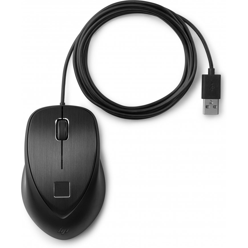 HP USB-мышь со сканером отпечатков пальцев