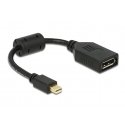 DeLOCK 65554 DisplayPort кабель 0,21 m Mini DisplayPort Черный DeLOCK 65554 DisplayPort кабель 0,21 m Mini DisplayPort Черный