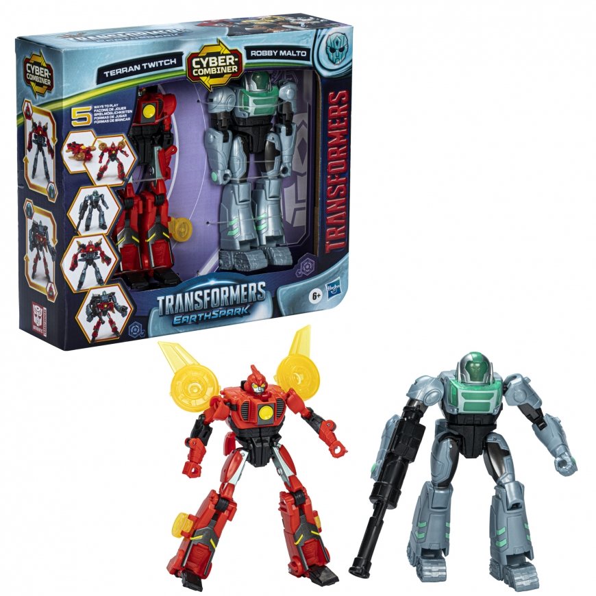 Transformers EarthSpark Cyber-Combiner 1 – 5