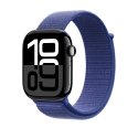 Apple MXL73ZM/A Smart Wearable Accessories Ремешок Синий Нейлон, Полиэстер, Спандекс Apple MXL73ZM/A Smart Wearable Accessories Ремешок Синий Нейлон, Полиэстер, Спандекс