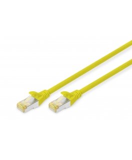 Digitus DK-1644-A-0025/Y сетевой кабель Желтый 0,25 m Cat6a S/FTP (S-STP)