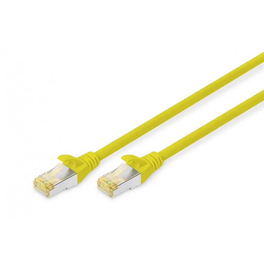 Digitus DK-1644-A-0025/Y сетевой кабель Желтый 0,25 m Cat6a S/FTP (S-STP)