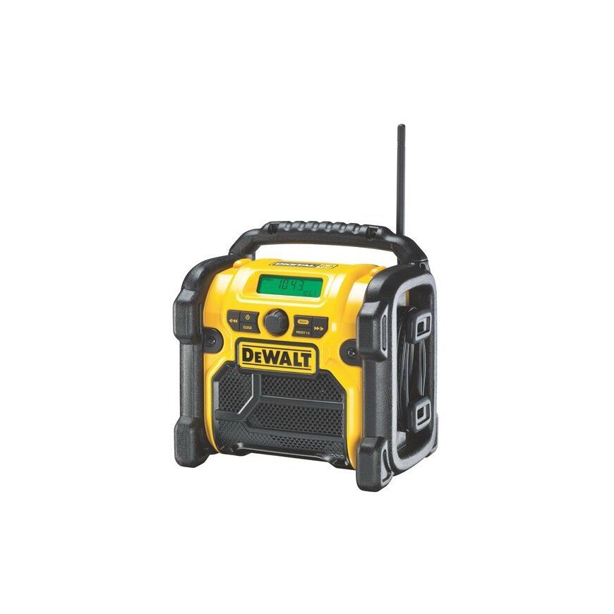 DeWALT DCR020-QW radio Pārnesams Digitāls Melns