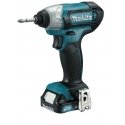 Makita TD110DSMJ akkuväännin 1/4" 2600 RPM 110 Nm musta, Turkoosi 10,8 V Makita TD110DSMJ akkuväännin 1/4" 2600 RPM 110 Nm musta, Turkoosi 10,8 V