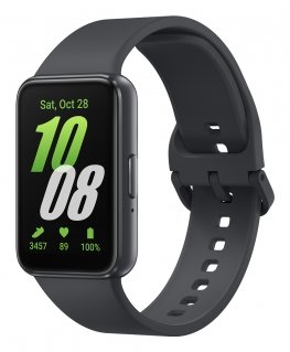 Samsung Galaxy Fit3 4,06 cm (1.6") AMOLED 40 mm Digitāls 256 x 402 pikseļi Skārienjūtīgais ekrāns Pelēks