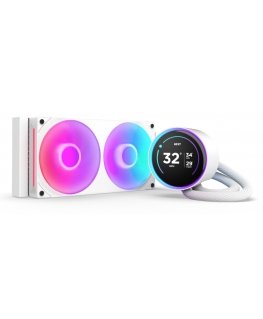 NZXT Kraken Elite 240 RGB Protsessor Kõik-ühes vedelikujahuti 12 cm Valge 1 tk