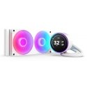 NZXT Kraken Elite 240 RGB Processor All-in-one liquid cooler 12 cm White 1 pc(s) NZXT Kraken Elite 240 RGB Processor All-in-one liquid cooler 12 cm White 1 pc(s)