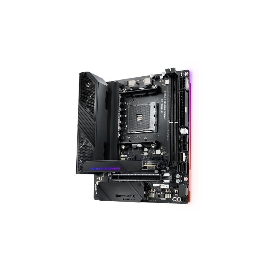 ASUS ROG Crosshair VIII Impact AMD X570 AM4 lizdas „Mini DTX“ – 2