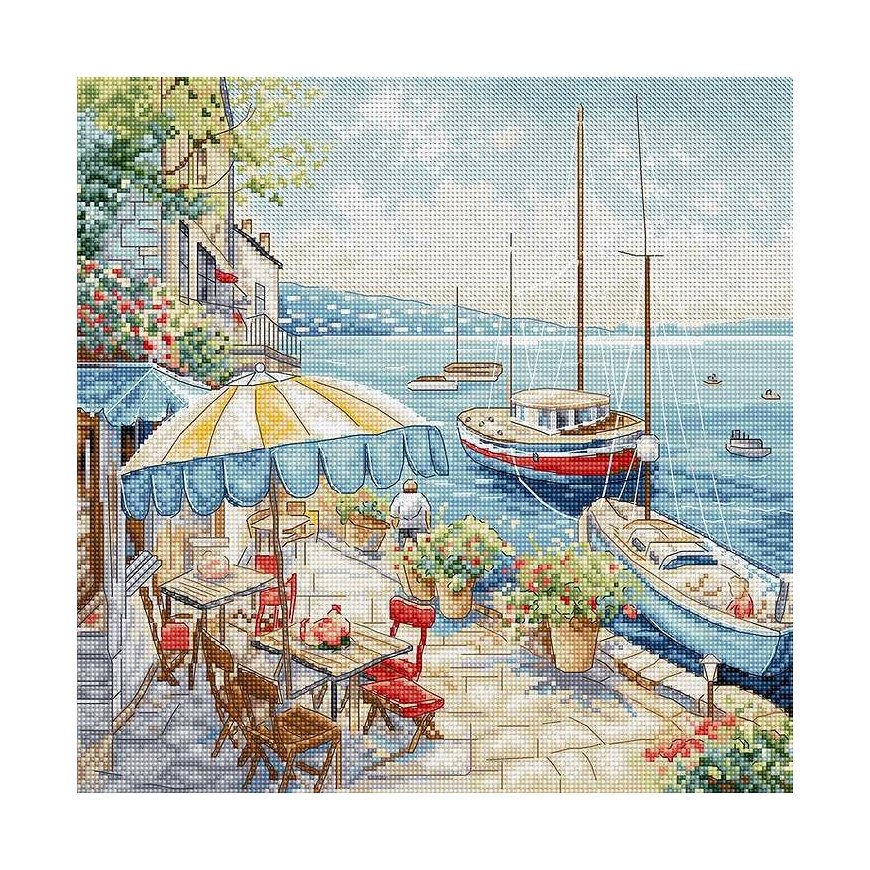 Letistitch Cross Stitch Kit "Seascape&quot