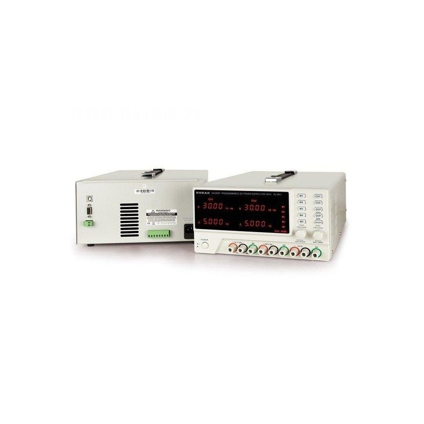 Triple laboratory power supply Korad KA3305P 2x30V/5A+5V/3A - connection to a computer – 2