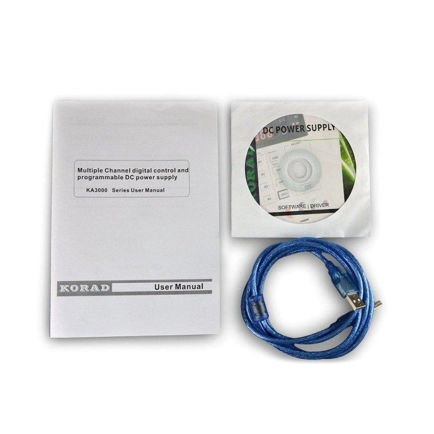 Triple laboratory power supply Korad KA3305P 2x30V/5A+5V/3A - connection to a computer – 3