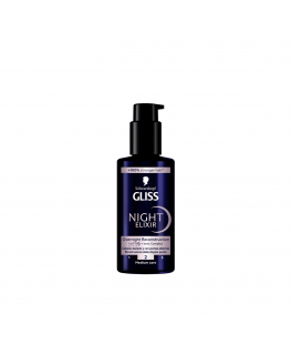 Schwarzkopf Gliss Night Eliksyras Sérum Puntas Abiertas, 100 ml