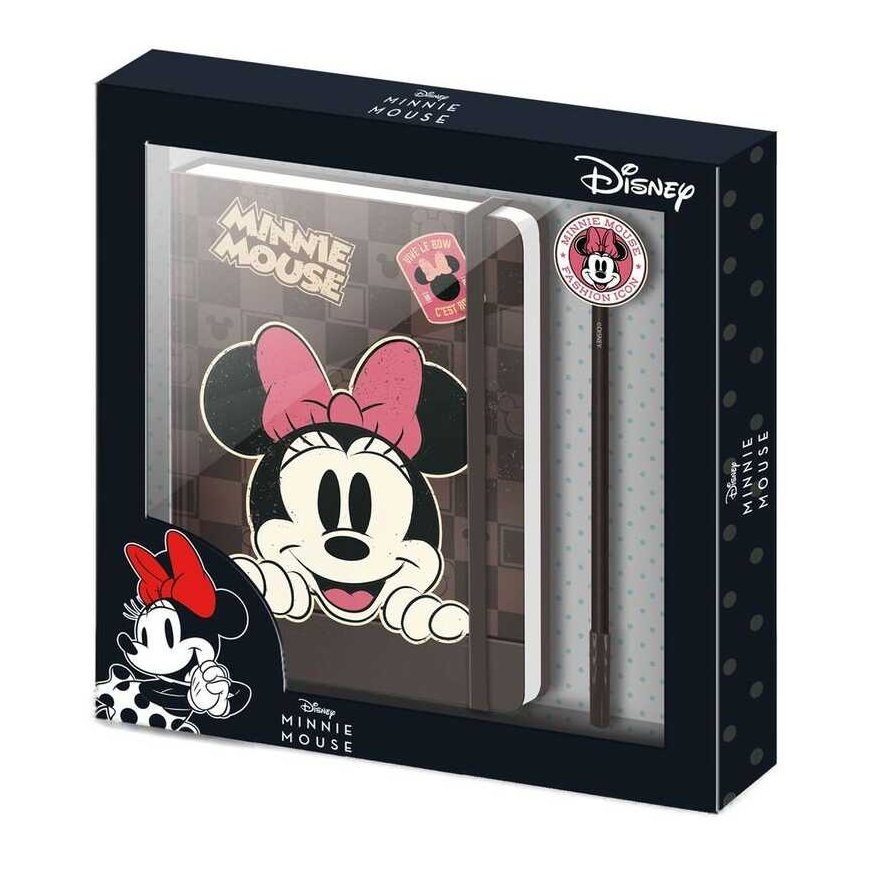 Karactermania Disney Minnie diary + pen set
