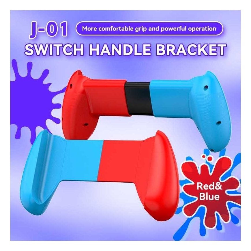 Honson Console Holder for Nintendo Switch | Red/Blue