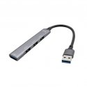 i-tec Metal U3HUBMETALMINI4 sąsajos šakotuvas USB 3.2 Gen 1 (3.1 Gen 1) Type-A Metalinis i-tec Metal U3HUBMETALMINI4 sąsajos šakotuvas USB 3.2 Gen 1 (3.1 Gen 1) Type-A Metalinis