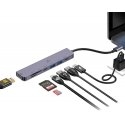 Sbox H-999 7in1 USB-C-keskitin