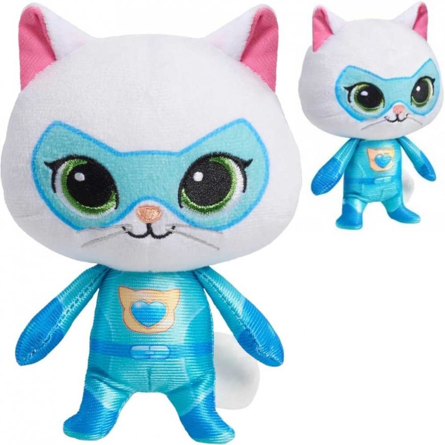 Disney Junior Supercats Super Kitties pliušinis žaislinis katė Bitsy/Kizia 17 cm