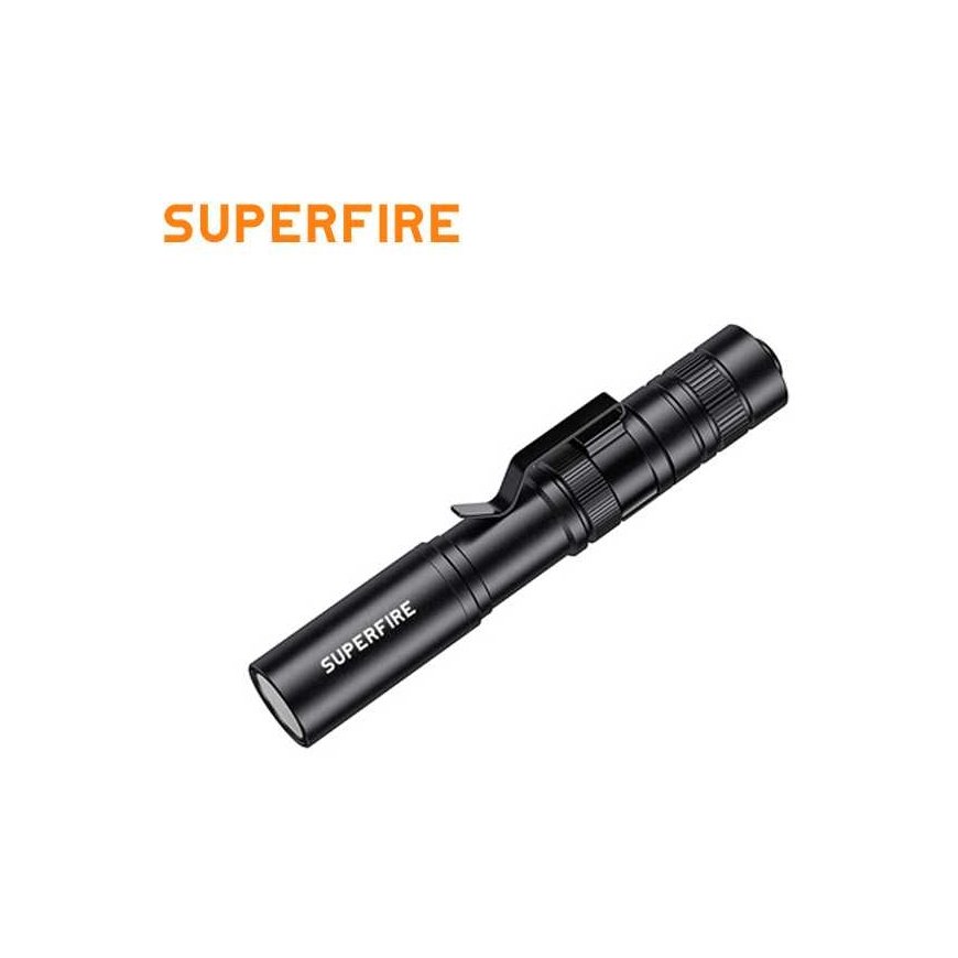 Superfire Flashlight X18-U, ultraviolet light UV 395nm, 2W, IP44, 1x AAA – 2