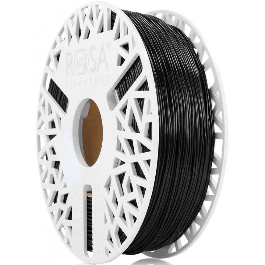 3D plastic TPU 96A black 1.75mm 1kg Rosa3D