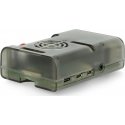 Oem Raspberry Pi 4B korpusas su ventiliatoriumi - pilka