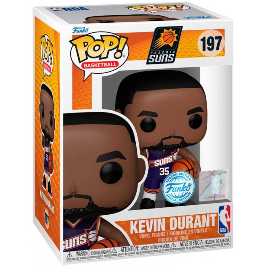Funko POP -figuuri NBA Suns Kevin Durant -erikoishahmo – 2