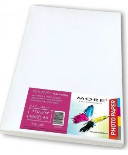 Armor ARMOR More Photo paper More 170g, A3 matte, white, 100 sheets, inkjet