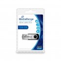 MediaRange MR913 USB-välkmälu 128 GB USB tüüp A 2.0 Must, Hõbe MediaRange MR913 USB-välkmälu 128 GB USB tüüp A 2.0 Must, Hõbe
