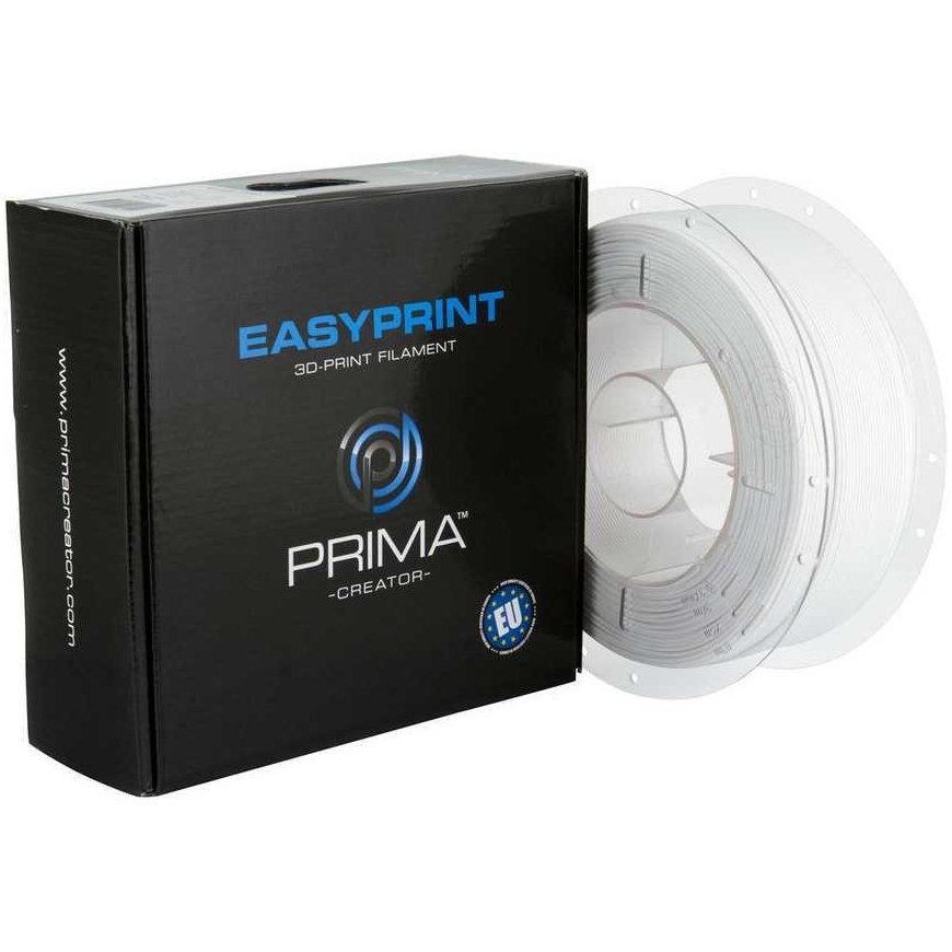 PrimaCreator 3D plastic EasyPrint PLA 1.75mm 1kg - White – 3