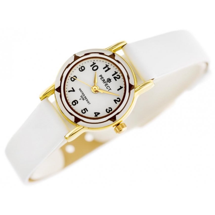 PERFECT L248-10- COMMUNION CHILD'S WATCH - white (zp968c) – 2