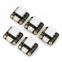 Gravity - LED Switch 5x - 5x LED Backlit Button Set - Assorted Colors - DFRobot DFR0789 Gravity - LED Switch 5x - 5x LED Backlit Button Set - Assorted Colors - DFRobot DFR0789
