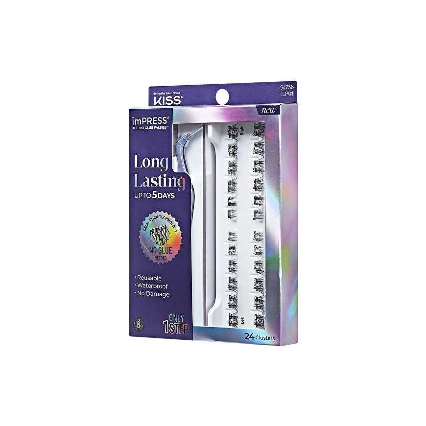 KISS ImPRESS (press-on long-lasting) false eyelashes 01 – 5
