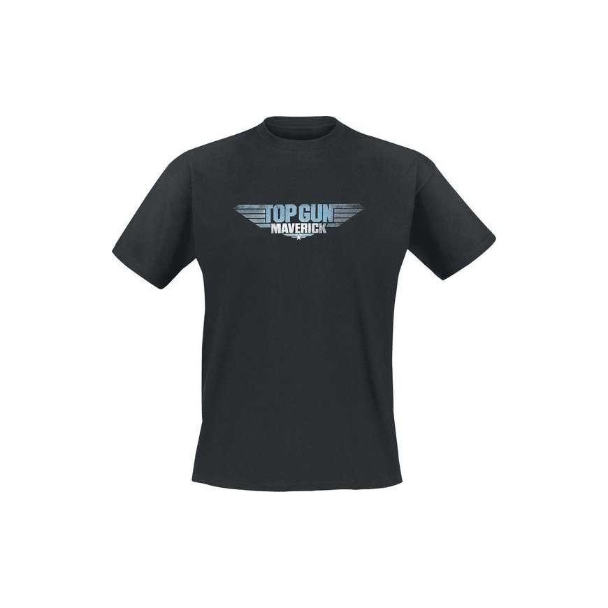 Top Gun: Maverick - Logo T-Shirt | Black | Size S