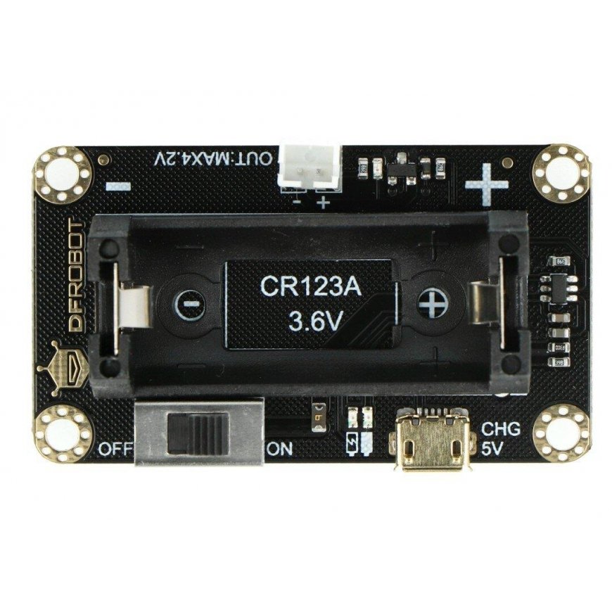 DFRobot FIT0611, CR123A Li-ion battery holder for micro:Maqueen – 3