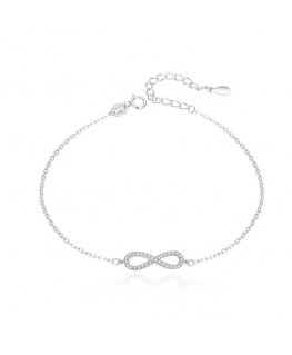 Benet Fashion silver infinity bracelet AGB589 / 21