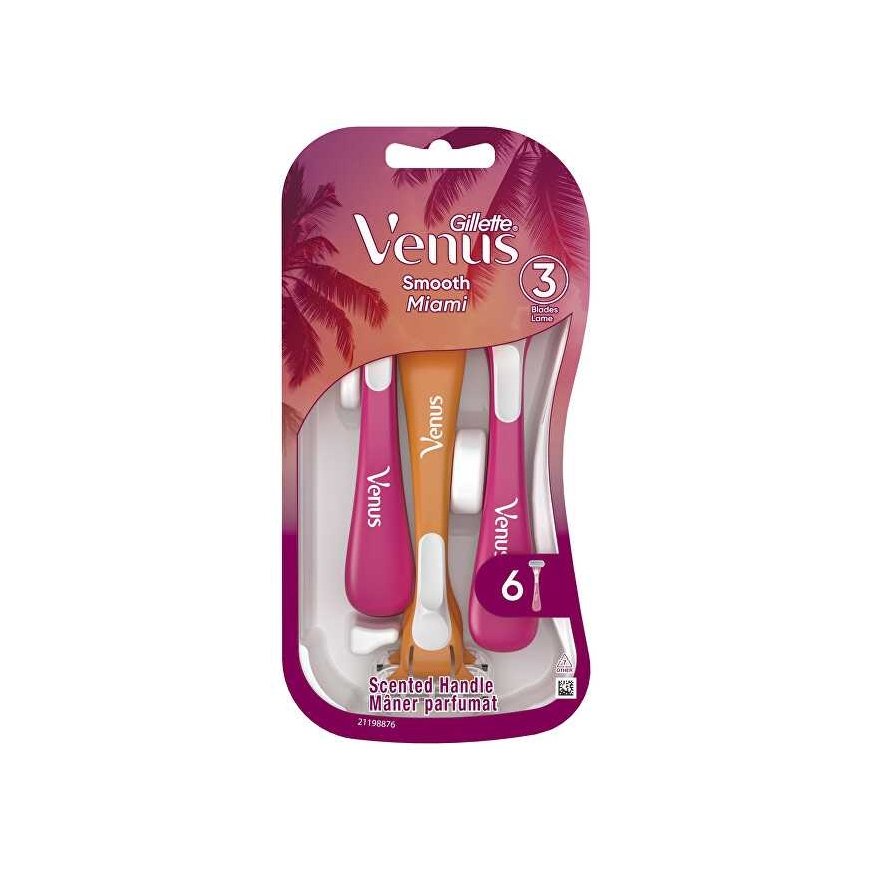Gillette Venus Smooth Miami disposable razors