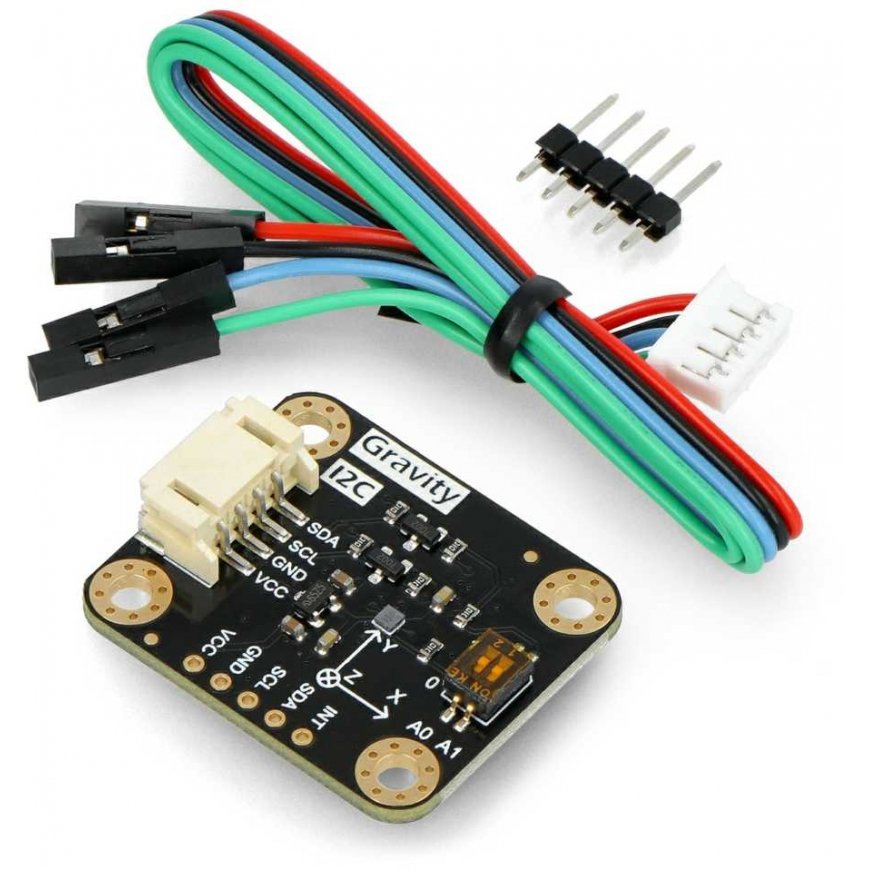 Gravity - 3 ašių magnetometras - BMM150 - I2C - DFRobot SEN0529 – 4