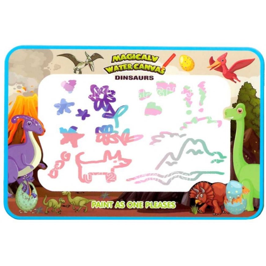 WOOPIE Taikavesimaalausmatto XXL Numeroleimasimet 100cm – 5