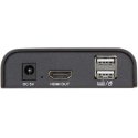LAAJENTAJA VASTAANOTIN HDMI+USB-EX-100/SIGNAALIN VASTAANOTTO