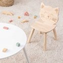 Atmosphera Wooden children's chair CAT, 30 x 28 x 50 cm Atmosphera Wooden children's chair CAT, 30 x 28 x 50 cm