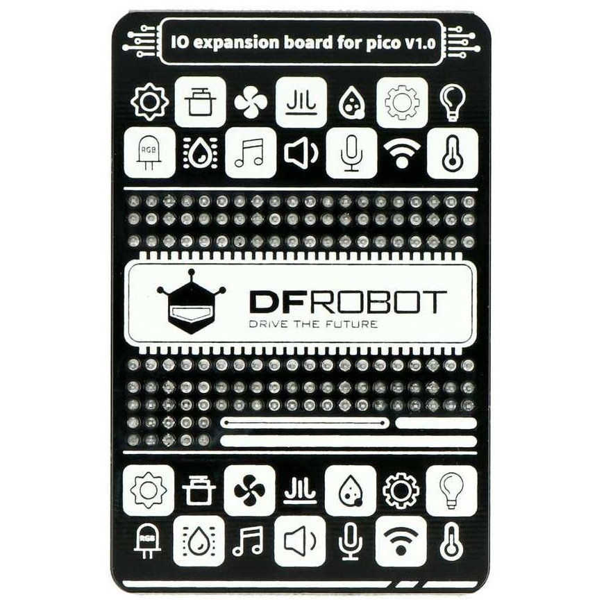 IO išplėtimo plokštė, skirta Raspberry Pi Pico - DFRobot DFR0836 – 2